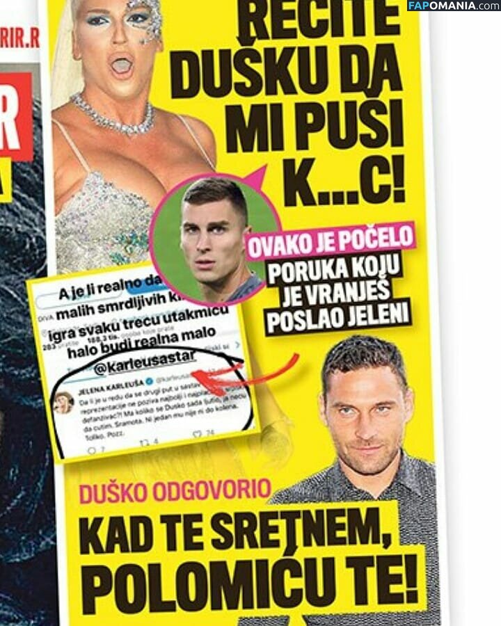 Jelena Karleusa Tosic Nud Fotografie scursă #7