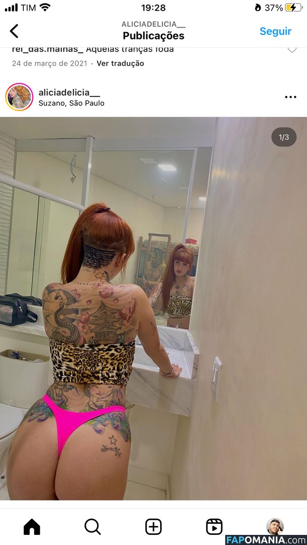 Alicia Delícia / aliciadelicia__ / caricia_cinema Nud OnlyFans  Fotografie scursă #2