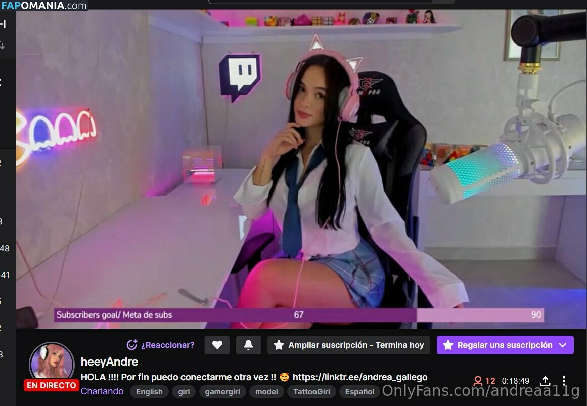 andreaa11g Nud OnlyFans  Fotografie scursă #48