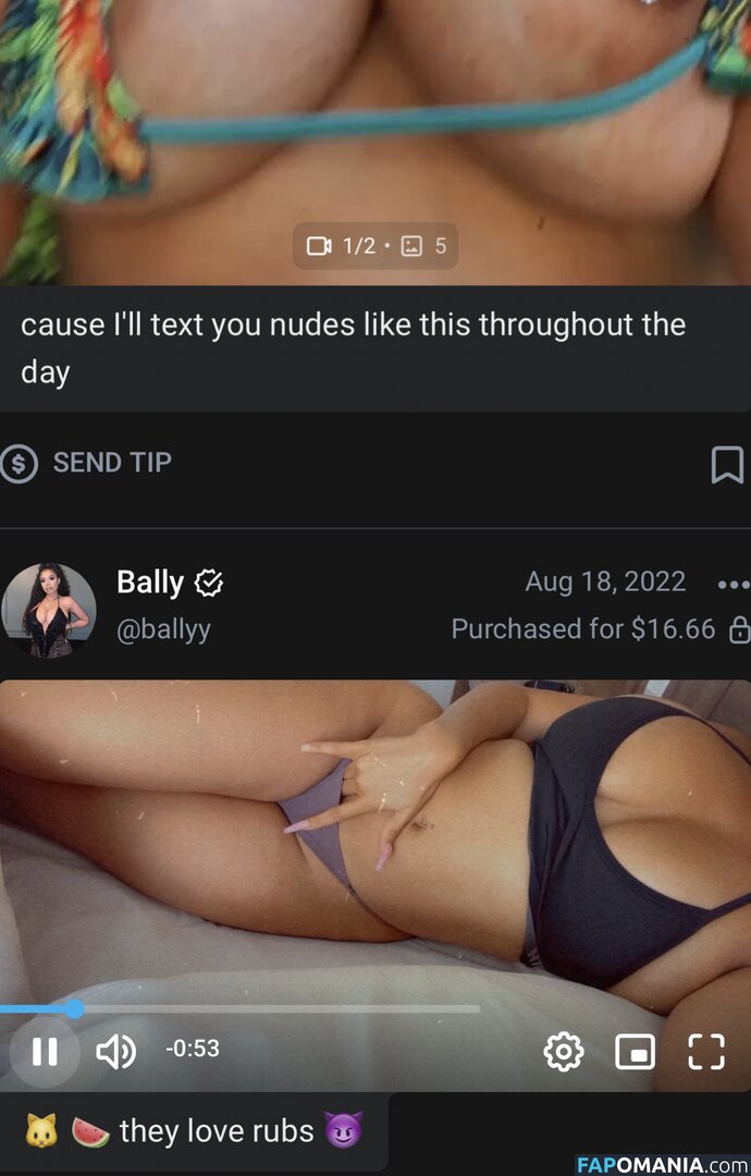 Ballyy / b.ballyy Nud OnlyFans  Fotografie scursă #3