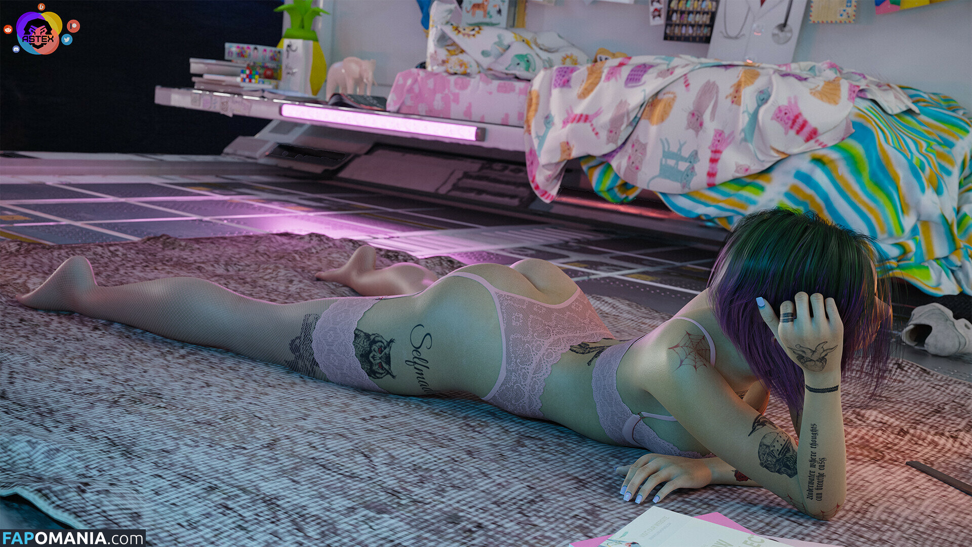 Cyberpunk 2077 / cyberpunkgame Nud OnlyFans  Fotografie scursă #672