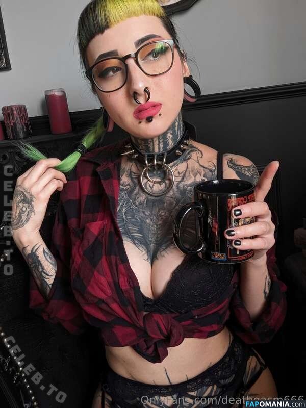666deathgasm / 6deathgasm6 / Deathgasm666 / https: Nud OnlyFans  Fotografie scursă #9