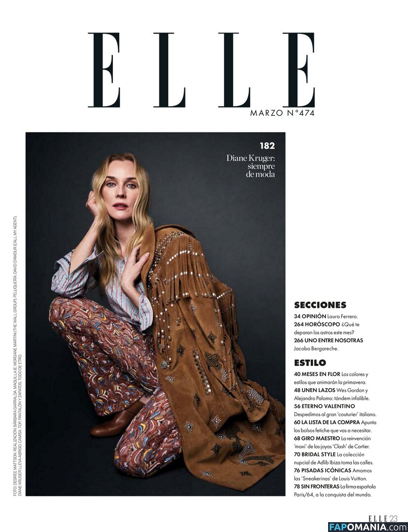 Diane Kruger / dianekruger Nud OnlyFans  Fotografie scursă #2