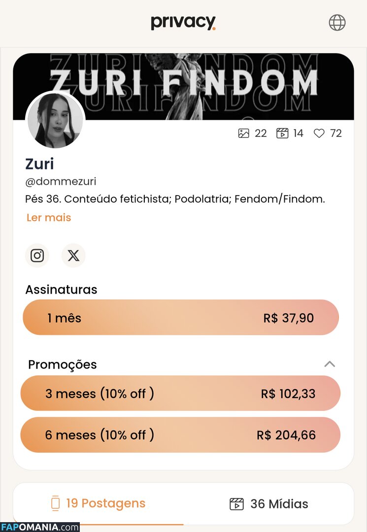 DommeZuri / https: Nud OnlyFans  Fotografie scursă #1
