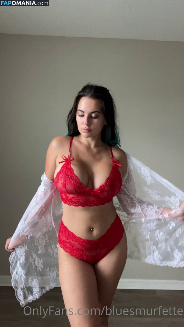 Fiona Bones / bluehairbones / bluesmurfette Nud OnlyFans  Fotografie scursă #27