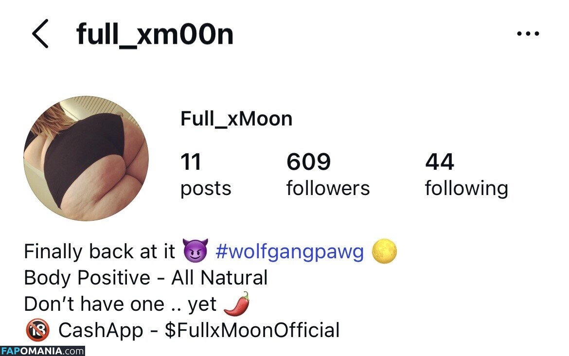 Full_xMoon / full_x_moon_official / fullxmoon Nud OnlyFans  Fotografie scursă #2
