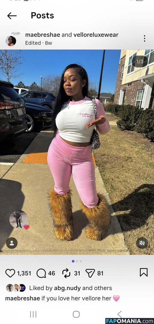 Maebreshae / nofilterkay Nud OnlyFans  Fotografie scursă #1