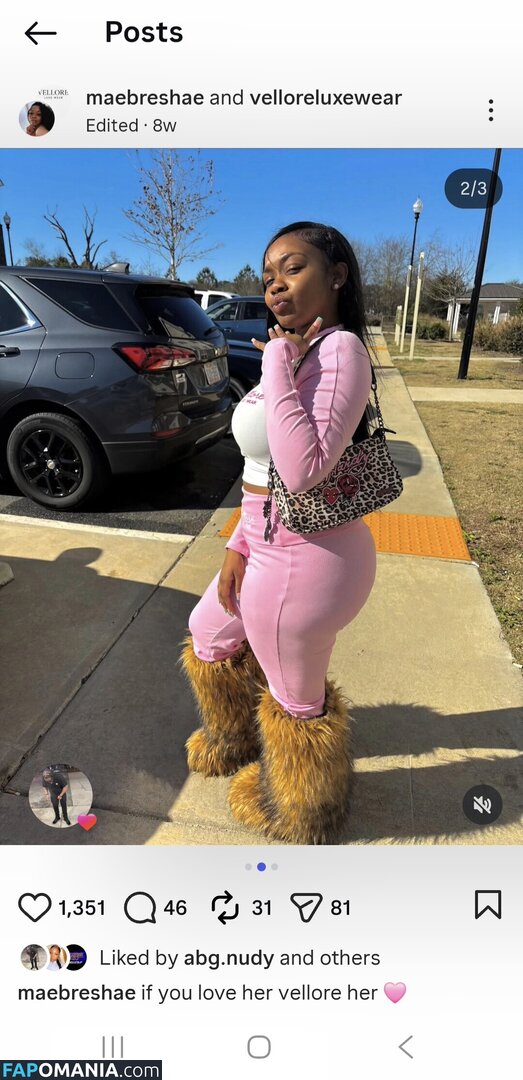 Maebreshae / nofilterkay Nud OnlyFans  Fotografie scursă #2