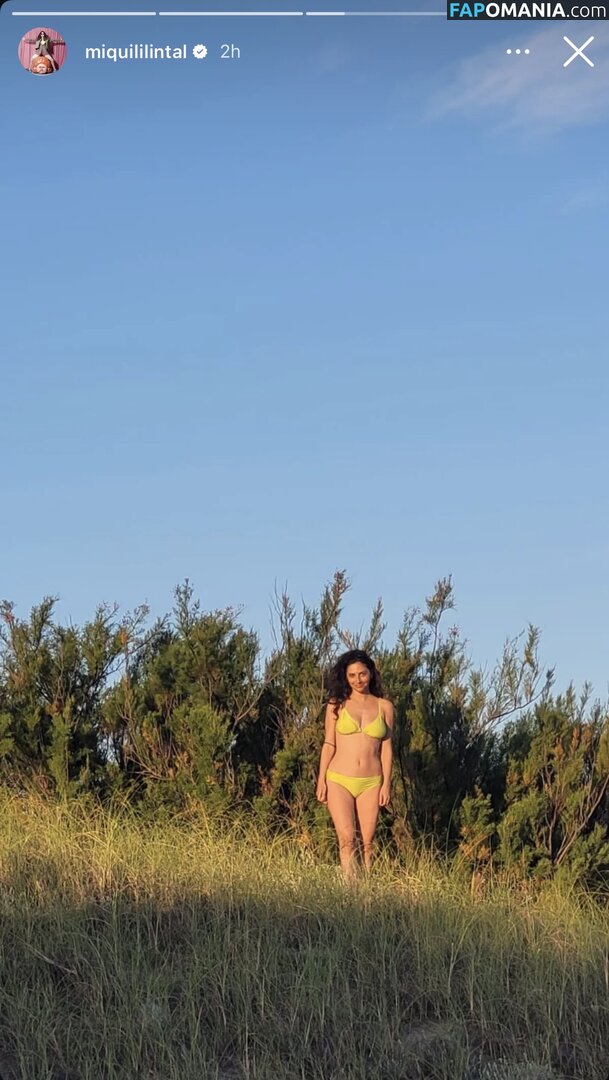 Miqui Lilintal / mic.lilintal / miquililintal Nud OnlyFans  Fotografie scursă #2