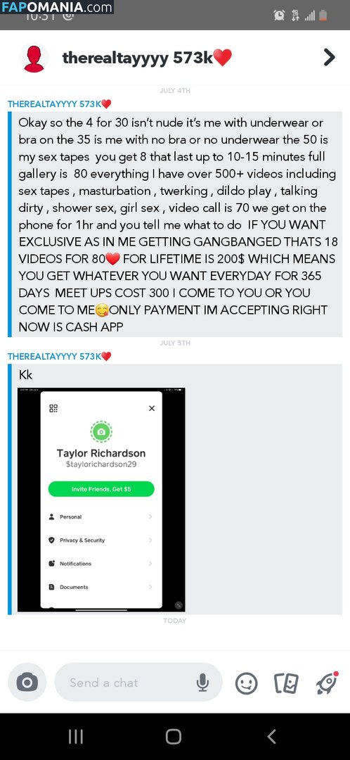 Akaficialtayyyy_ / Playwithtayyy / tayler_lauren2 / tayyy_moneyy Nud OnlyFans  Fotografie scursă #177
