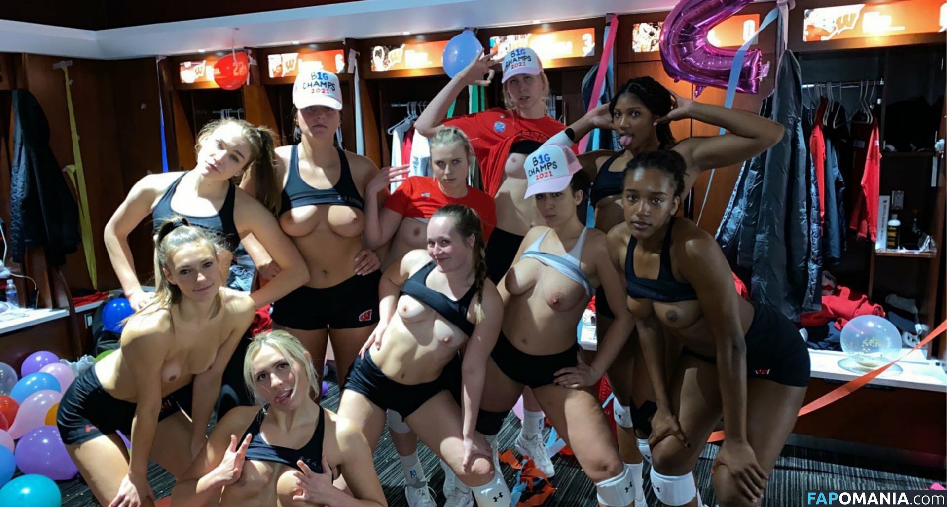 Wisconsin Volleyball Team / badgervb Nud OnlyFans  Fotografie scursă #1