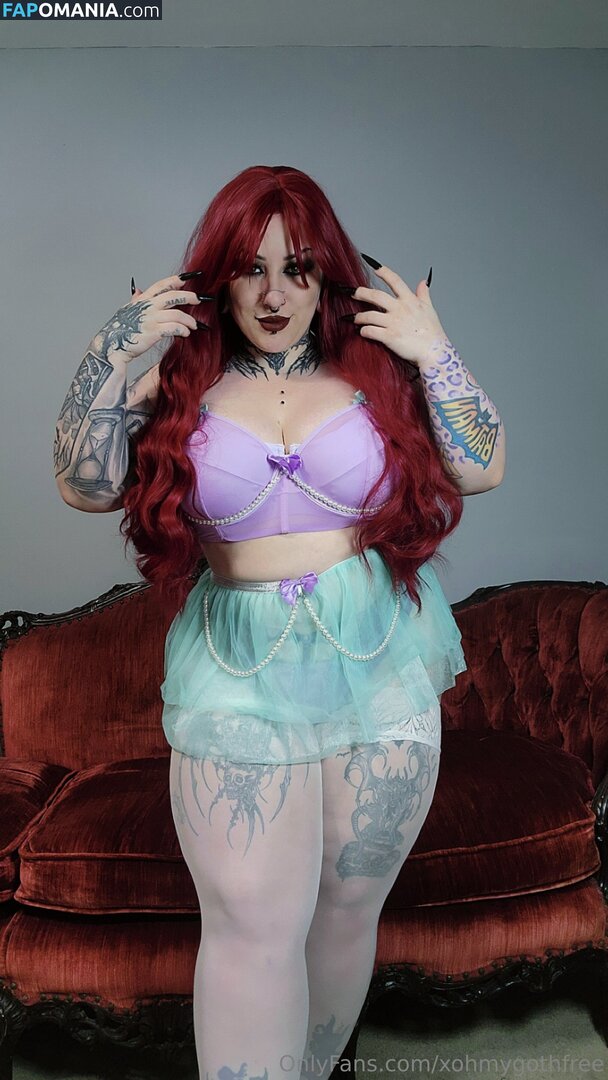 xohmygothfree Nud OnlyFans  Fotografie scursă #12