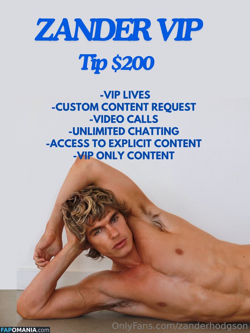 zanderhodgson Nud OnlyFans  Fotografie scursă #19